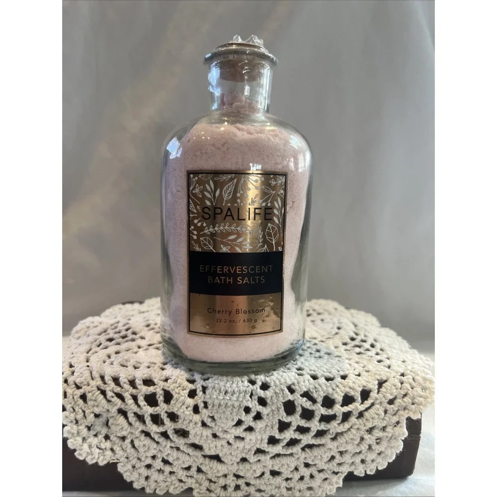 My Spa Life Cherry‎ Blossom Effervescent Bath Salts 22.2 oz